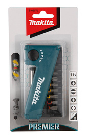 MAKITA Zestaw bitów końcówek 25mm 11szt. + uchwyt Impact Premier E-03573