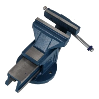 SCHMITH Imadło ślusarskie stałe żeliwne 125 mm z kowadłem SIMS-125