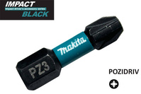 MAKITA Końcówki wkrętakowe udarowe bit PZ3 25mm 2sztuk Impact Black B-63650
