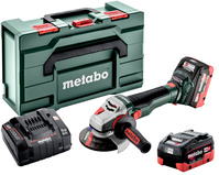 METABO Szlifierka kątowa 18V 125 mm WB 18 LTX BL 15-125 2x5,5Ah 601730660