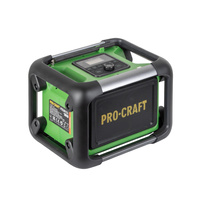 PROCRAFT Radio budowlane głośnik akum. 20V/230V 80W DAB+ BT FM PJS20BB