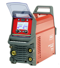 IDEAL Spawarka MIG 210 Synergic PRO4 LCD półautomat MIG/MAG MMA 200A Lutospawanie
