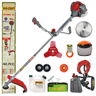 PROCRAFT Kosa spalinowa 2-suw uchwyt rowerowy 1,25kW ele. start 357GBC-EL
