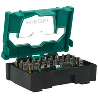 HIKOKI Zestaw bitów 1/4 32szt. 25mm uchwyt magnetyczny etui 40030019