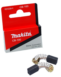 MAKITA Szczotki węglowe CB100 kpl. oryginalne 181030-1 9900B JS3200 9924