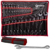 SCHMITH Zestaw kluczy płasko-oczkowych 6-32mm 25 szt. QTechnic QTKPO-03