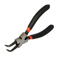 FASTER TOOLS 1589 Szczypce seegera wewnętrzne wygięte 225MM