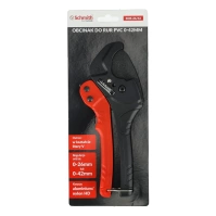 SCHMITH Obcinak nożyce do rur PCV PVC PP 0-42 mm z regulacją SOR-26/42