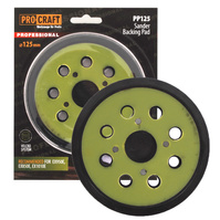 PROCRAFT Talerz szlifierski do szlifierki 125mm EX1010E EX950E EX850E PP125