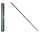 SCHMITH Wiertło do metalu stali żeliwa HSS długie 10x430 mm SWKD-10,0/430