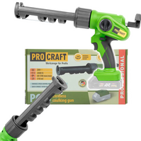 PROCRAFT Pistolet akumulatorowy do silikonu kleju fug 310ml BODY PC20BB