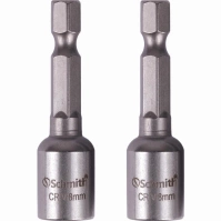 SCHMITH Nasadka magnetyczna klucz farmer 8 mm 1/4" 2 szt. SCH01B05101