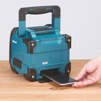 MAKITA Głośnik budowlany bezprzewodowy Bluetooth CXT LXT DMR200 + zasilacz