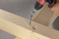 WOLFCRAFT Pobijak do kotew i gwoździ SDS+ do młotowiertarki WF4064000