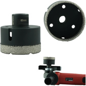 SCHMITH Otwornica diamentowa wiertło koronka 68 mm M14 do gresu SOD-M14/68