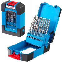 SCHMITH Komplet zestaw wierteł do metalu HSS 1-10mm 19 szt SQWM-01