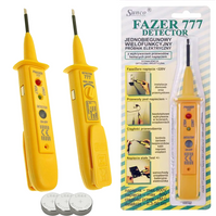 FAZER 777 Polski detektor tester próbnik elektryczny napięcia od 60V do500V