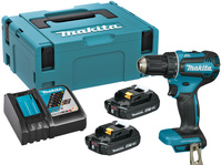 MAKITA Akumulatorowa wiertarko-wkrętarka 18V 2x2,0Ah DDF485RAJ Makita PL