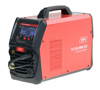 IDEAL Spawarka inwertorowa migomat 230V Tecno Mig 211 Puls Alu Synergia