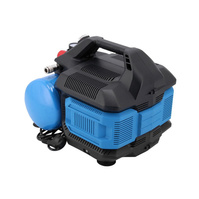 AIRPRESS Kompresor bezolejowy mały cichy 8 bar LMO 6-126 2 tłoki 1KM 36578