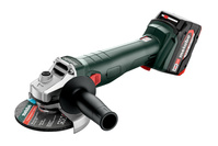 METABO Szlifierka kątowa 125 mm 18V W 18 7-125 2x4,0Ah soft start 602371510