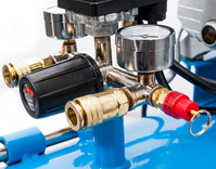 AIRPRESS Kompresor olejowy dwutłokowy 100L HL 425-100V 8 bar 2,2 kW 36834