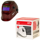 IDEAL Przyłbica spawalnicza automatyczna APS-616G TrueColour Red