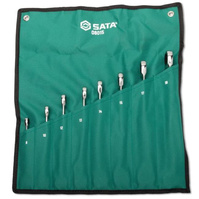 SATA Zestaw 8 kluczy płasko-oczkowych XL X-Beam z grzechotką ST08015SJ