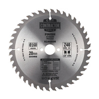 CMT Piła tarcza tnąca do drewna sklejki 160x20mm 40Z konstruktorska K16040H