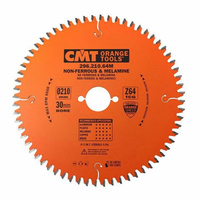 CMT Piła tarcza do cięcia aluminium laminatu 210x30 mm 64 Zęby 296.210.64M