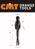 CMT WIERTŁO Z GWINTEM 10/50/75/M10/30 337.100.12