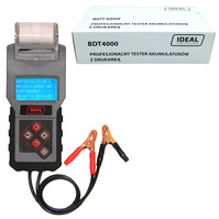 IDEAL Cyfrowy tester akumulatorów z drukarką 12V 50-1400 CCA BDT4000