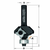 CMT Frez na płytki zaokrąglający fi 27x57,7 mm R=3 S=6,35 Z2 RH 661.031.41