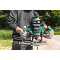 HIKOKI Frezarka górnowrzecionowa akum 36V 6 8 12 mm Body Walizka M3612DAW2Z