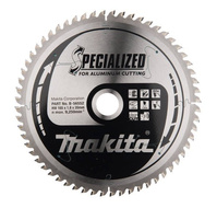 MAKITA Tarcza piła tnąca do aluminium 165x20mm 60 Zębów specialized B-56568