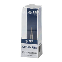 ITA Tools Frez do akrylu plexi VHM D=3 I=6 L=60 S=6 ST01.03.006.060.06RE