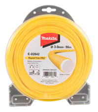 MAKITA Żyłka tnąca PRO nylonowa 3,0mm okrągła 56m 2-warstwowa E-02842