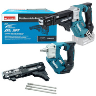 MAKITA Wkrętarka taśmowa z magazynkiem do płyt KG 18V bezszczotkowa DFR453Z