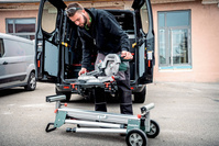 Piła pilarka ukośnica kapówka z posuwem KGS 254 M 1800W METABO 613254000 