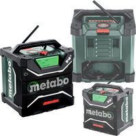 METABO Radio budowlane akum. 12-18V/230V RC 12-18 32W BT DAB+ 600779850