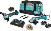 MAKITA Zestaw combo DGA508 + DGA900 18V DLX2269PT1