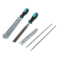 MAKITA Zestaw pilników do ostrzenia łańcucha piły łańcuchowej 4 mm D-72154