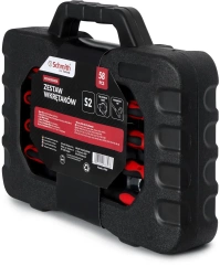 SCHMITH Zestaw wkrętaków śrubokrętów + bity końcówki 58 szt. SCH01S03058