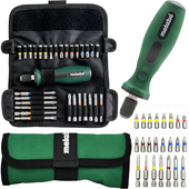 METABO Zestaw bitów w etui kpl 30 szt. PZ PH Torx Stal S2 626726000