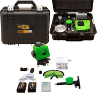 PROCRAFT Laser krzyżowy poziomica 360 zielony 2x4,0Ah samopoziomujący LE-4G