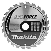 MAKITA Tarcza tnąca do drewna 210x30mm 24Z Makforce B-08377