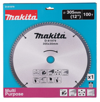 MAKITA Tarcza do cięcia drewna MDF PVC Aluminium 305x30 100 Zębów D-81979