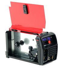IDEAL Spawarka inwerterowa PRAKTIK 140 SYNERGIC LED 230V 140A FLUX MMA