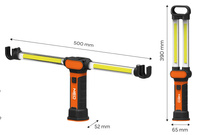 NEO TOOLS Lampa warsztatowa akumulatorowa 500 lm COB LED 99-066