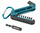 Makita Zestaw końcówek wkrętakowych Impact Black 25mm10 sztuk E-15811